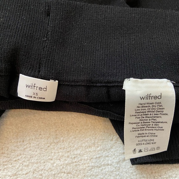 Wilfred high waist biker shorts black - Picture 7 of 7